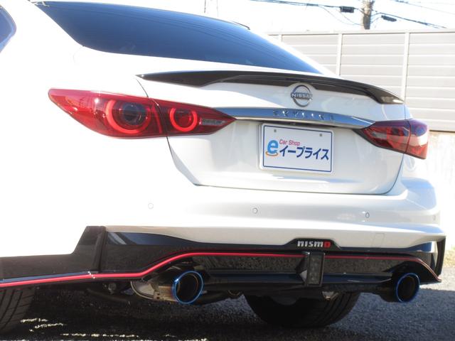 スカイライン ニスモ　ＮＩＳＭＯＬＭＧＴ４アルミ／ＮＩＳＭＯスポーツリセッティング２／ＬＳＤ／ドアインナープロテクター／サンルーフ／ＢＯＳＥサウンド／ＲＳＲダウンサス／柿本マフラー／地デジ／全方位カメラ／本革シート（35枚目）
