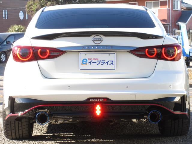 スカイライン ニスモ　ＮＩＳＭＯＬＭＧＴ４アルミ／ＮＩＳＭＯスポーツリセッティング２／ＬＳＤ／ドアインナープロテクター／サンルーフ／ＢＯＳＥサウンド／ＲＳＲダウンサス／柿本マフラー／地デジ／全方位カメラ／本革シート（39枚目）