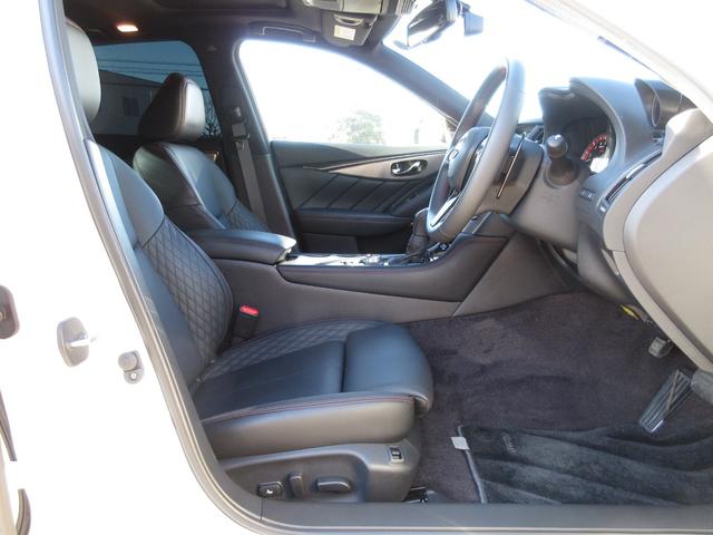 スカイライン ニスモ　ＮＩＳＭＯＬＭＧＴ４アルミ／ＮＩＳＭＯスポーツリセッティング２／ＬＳＤ／ドアインナープロテクター／サンルーフ／ＢＯＳＥサウンド／ＲＳＲダウンサス／柿本マフラー／地デジ／全方位カメラ／本革シート（42枚目）