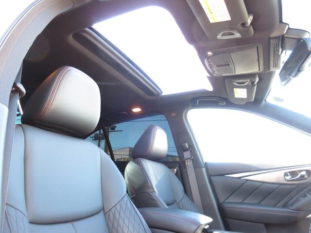 スカイライン ニスモ　ＮＩＳＭＯＬＭＧＴ４アルミ／ＮＩＳＭＯスポーツリセッティング２／ＬＳＤ／ドアインナープロテクター／サンルーフ／ＢＯＳＥサウンド／ＲＳＲダウンサス／柿本マフラー／地デジ／全方位カメラ／本革シート（46枚目）