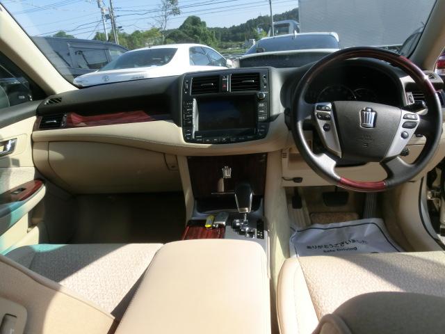 クラウン ロイヤルサルーン 純正HDDナビ フルセグ バックカメラ ETC ワンオーナー スペアキー リアスモーク(60枚目)