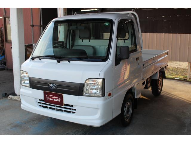 サンバートラック ＴＢ　４ＷＤ　オートマ　パワステ無し　エアコン（3枚目）