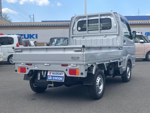 キャリイトラック ＫＣエアコンパワステ　６型　４ＷＤ　純正ＡＭ／ＦＭラジオ　歩行者傷害軽減ボディー　運転席・助手席ＳＲＳエアバッグ　ＥＳＰ　４輪ＡＢＳ　エアコン　パワーステアリング　運転席シートベルト警告灯　半ドア警告灯　ライト消し忘れ警告ブザー　燃料残量警告灯（20枚目）