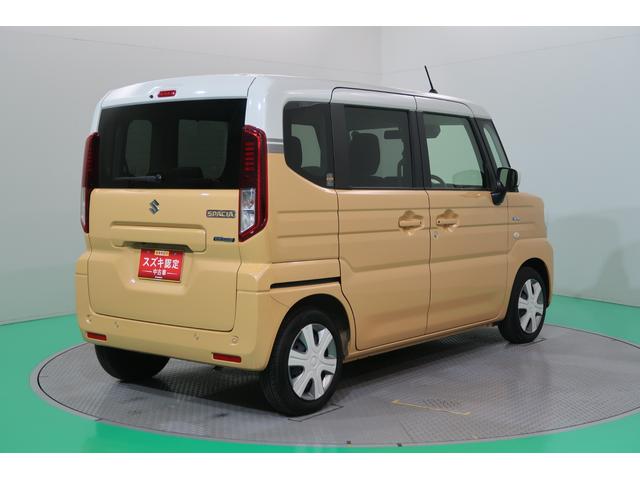 スペーシア HYBRID X 純正ナビ装着車 JAF!JAF!ダァー! 純正9インチナビ 全方位カメラ 後席両側電動スライドドア デュアルセンサーブレーキサポートII オートライト プッシュスタート シートヒーター オートエアコン 禁煙車 スズキセーフティーサポート(20枚目)