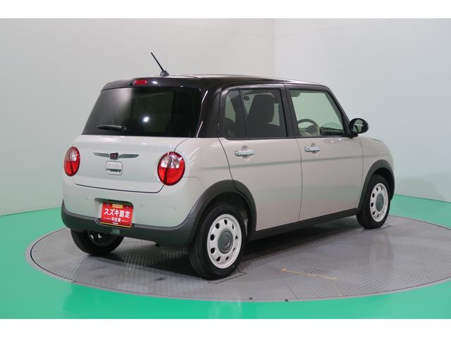 アルトラパンＬＣ ＬＣ　Ｘ　５型　ヒョウ災　フライングサンタクロースダァーッ！　雹災車　オーディオレス　デュアルカメラブレーキサポート　アイドリングストップ　オートライト　プッシュスタート　シートヒーター　オートエアコン　スズキセーフティーサポート　衝突被害軽減システム（18枚目）