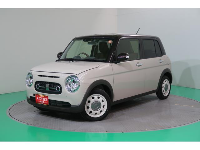 アルトラパンＬＣ ＬＣ　Ｘ　５型　ヒョウ災　フライングサンタクロースダァーッ！　雹災車　オーディオレス　デュアルカメラブレーキサポート　アイドリングストップ　オートライト　プッシュスタート　シートヒーター　オートエアコン　スズキセーフティーサポート　衝突被害軽減システム（44枚目）