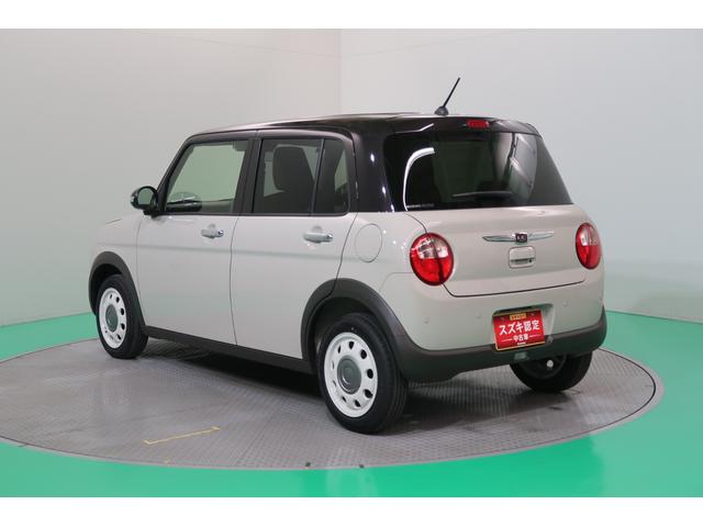 アルトラパンＬＣ ＬＣ　Ｘ　５型　ヒョウ災　フライングサンタクロースダァーッ！　雹災車　オーディオレス　デュアルカメラブレーキサポート　アイドリングストップ　オートライト　プッシュスタート　シートヒーター　オートエアコン　スズキセーフティーサポート　衝突被害軽減システム（50枚目）