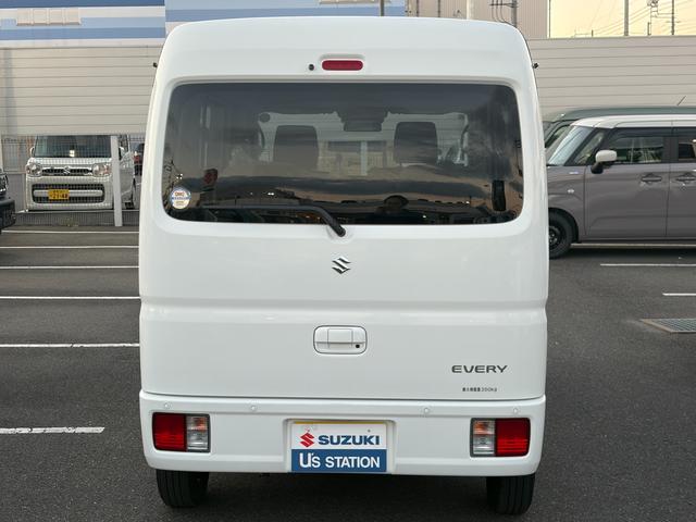 エブリイ ＪＯＩＮ　６型　オーディオレス　Ｆｌｙｉｎｇ　Ｘｍａｓダァ！　電子制御式４ＷＤ　オーディオレス　デュアルカメラブレーキサポート　オートライト　スライドドア　プッシュスタート　マニュアルエアコン　禁煙車　スズキセーフティーサポート　衝突被害軽減システム　元社用車（38枚目）