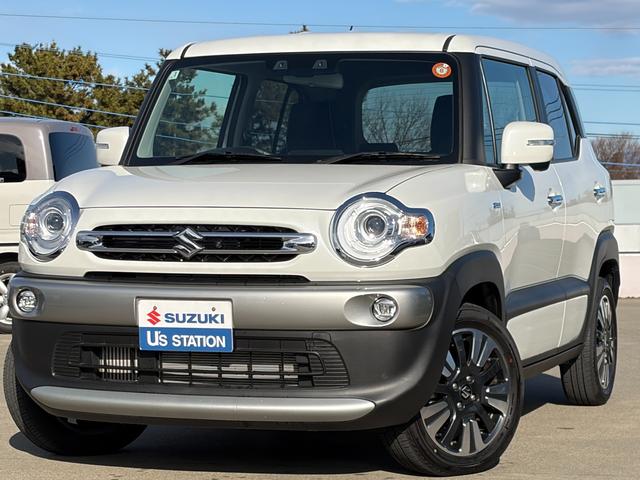 クロスビー HYBRID MZ 4型 全方位P 2026初売特選ダァッ! 2WD 全方位カメラパッケージ オーディオレス デュアルカメラブレーキサポート オートライト プッシュスタート シートヒーター オートエアコン アイドリングストップ 盗難防止システム 元社用車(50枚目)