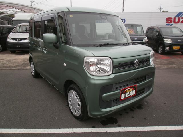 スペーシア ハイブリッドG 社外ナビ テレビ ETC ドラレコ付(4枚目)