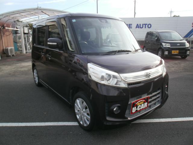 スペーシアカスタム XS 社外ナビ テレビ バックカメラ 左側パワースライド(4枚目)