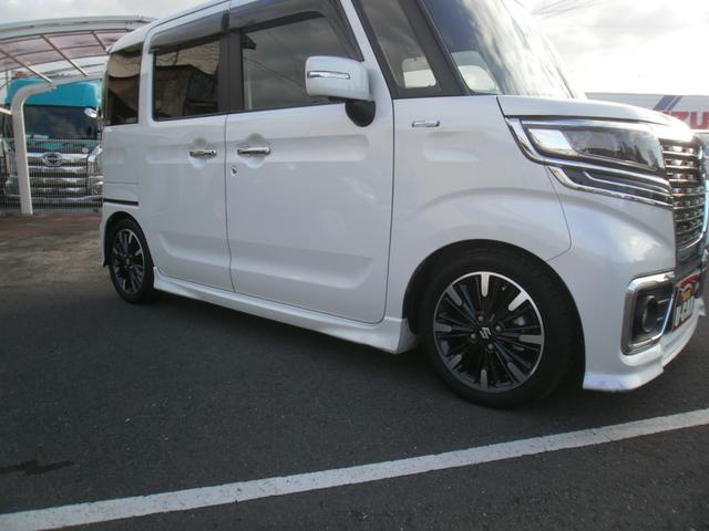 スペーシアカスタム ハイブリッドＸＳターボ　全周囲カメラ　８インチナビ　テレビ　Ｂカメラ　ＥＴＣ　両側パワスラ　ハーフレザーシート　シートヒーター　ローダウン（59枚目）