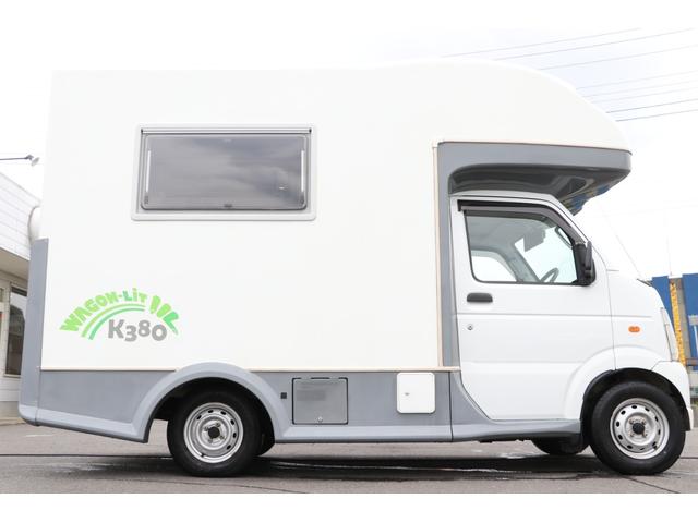 ワゴリー K380 4WD CDデッキ ミラー型バックカメラ 5速MT メインスイッチ BTメーター 各種スイッチ ツインサブ 500Wインバーター 12V/100V 照明 遮光カーテン 網戸 外部充電 走行充電 バックカメラ(26枚目)