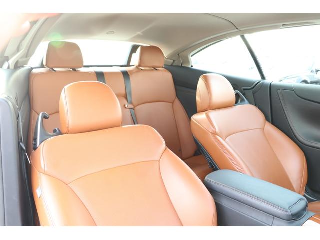 IS250C バージョンL 後期 禁煙車 純正HDDナビTV バックカメラ ETC 茶革エアシート ウッドコンビハンドル パドルシフト 純正18アルミ HIDライト クリアランスソナー(10枚目)