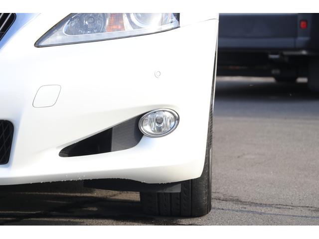 IS250C バージョンL 後期 禁煙車 純正HDDナビTV バックカメラ ETC 茶革エアシート ウッドコンビハンドル パドルシフト 純正18アルミ HIDライト クリアランスソナー(32枚目)