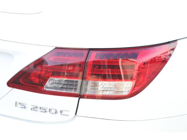 IS250C バージョンL 後期 禁煙車 純正HDDナビTV バックカメラ ETC 茶革エアシート ウッドコンビハンドル パドルシフト 純正18アルミ HIDライト クリアランスソナー(36枚目)