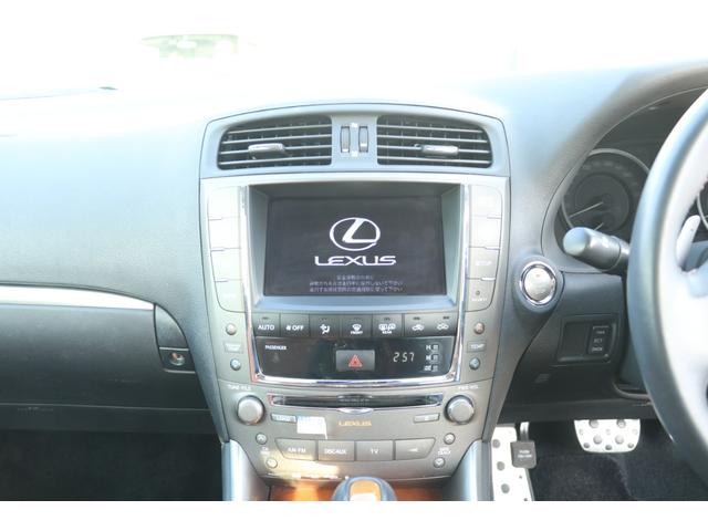 IS250C バージョンL 後期 禁煙車 純正HDDナビTV バックカメラ ETC 茶革エアシート ウッドコンビハンドル パドルシフト 純正18アルミ HIDライト クリアランスソナー(66枚目)