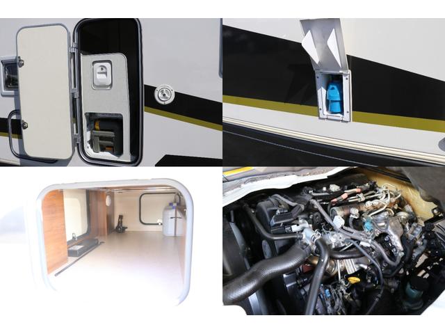 バンテック製 ジル520 4WD 1オーナー禁煙車 車庫保管 3サブ VOTRONIC 1500Wインバータ 後TV 家庭用AC FF MAXFAN シンクガスコンロ冷蔵庫電子レンジ トイレ シャワー 発電機 オーニング エアサス ランチョ足廻り スタビライザー(18枚目)
