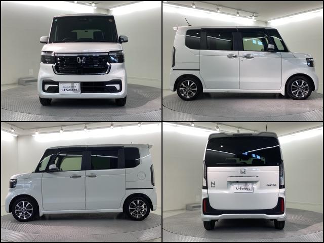 N-BOXカスタム ベースグレード 当社デモカー 純正メモリーナビ 全周囲カメラ ドラレコ ETC シートヒーター ロールシェード(6枚目)