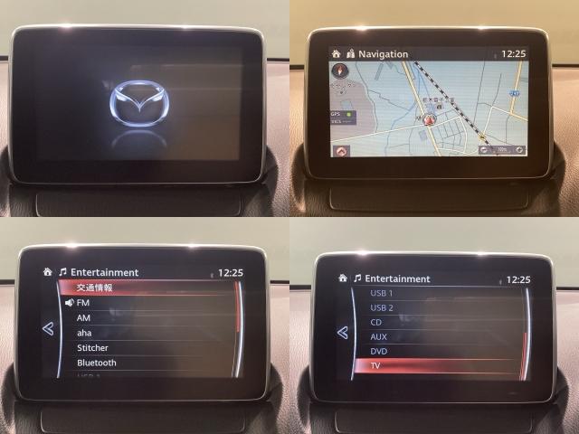 デミオ 13Sツーリング Bluetooth・メモリーナビ・リアカメラ・ETC アルミホイール フルセグ シートヒーター DVD再生 アイドリングストップ 衝突防止システム LEDヘッドランプ クリアランスソナー スマートキー(9枚目)