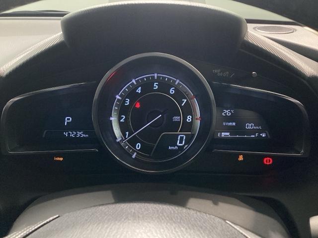 デミオ 13Sツーリング Bluetooth・メモリーナビ・リアカメラ・ETC アルミホイール フルセグ シートヒーター DVD再生 アイドリングストップ 衝突防止システム LEDヘッドランプ クリアランスソナー スマートキー(16枚目)