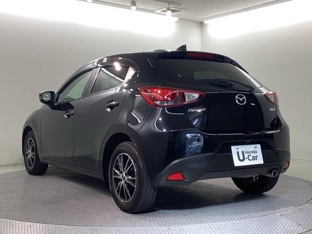 デミオ 13Sツーリング Bluetooth・メモリーナビ・リアカメラ・ETC アルミホイール フルセグ シートヒーター DVD再生 アイドリングストップ 衝突防止システム LEDヘッドランプ クリアランスソナー スマートキー(34枚目)