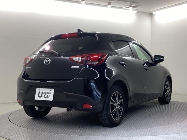 デミオ 13Sツーリング Bluetooth・メモリーナビ・リアカメラ・ETC アルミホイール フルセグ シートヒーター DVD再生 アイドリングストップ 衝突防止システム LEDヘッドランプ クリアランスソナー スマートキー(35枚目)