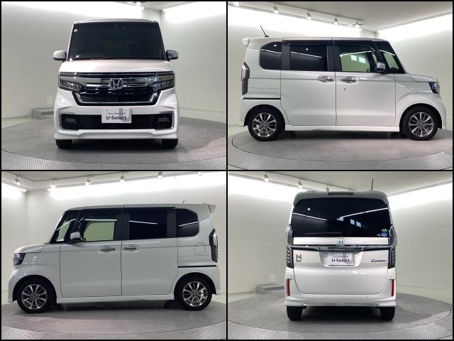 N-BOXカスタム L 当社デモカー 純正メモリーナビ ドラレコ ETC ホンダセンシング 障害物センサー シートヒーター ロールシェード(6枚目)