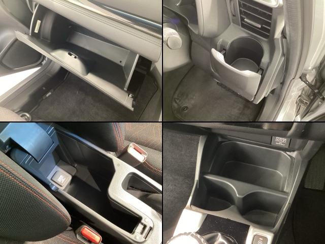 ドライブのサポート、車内の収納スペースも充実してます♪