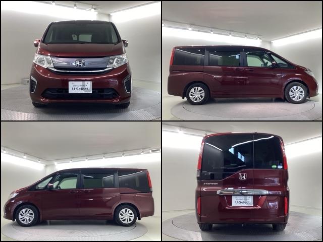 ステップワゴン Gホンダセンシング 純正メモリーナビ ドラレコ ETC2.0 障害物センサー ホンダセンシング ロールシェード(6枚目)