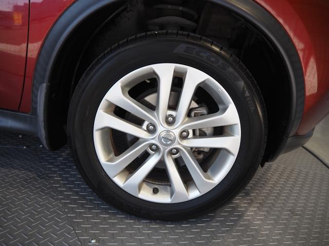 ジューク 15RX Vセレクション ワンオーナー 禁煙車 純正SDナビ バックカメラ CD BT DTV エマージェンシーブレーキ 車線逸脱警報 Aストップ スマートキー2個 純正17インチアルミ 保証書 取扱説明書(14枚目)
