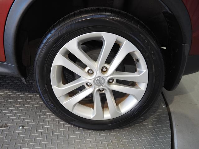 ジューク 15RX Vセレクション ワンオーナー 禁煙車 純正SDナビ バックカメラ CD BT DTV エマージェンシーブレーキ 車線逸脱警報 Aストップ スマートキー2個 純正17インチアルミ 保証書 取扱説明書(20枚目)