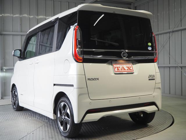 ルークス ハイウェイスター X ワンオーナー 禁煙車 純正SDナビ 両側ハンズフリーオートスライドドア 快適パックA アラウンドビューモニター エマージェンシーブレーキ VDC ソナー 車線逸脱警報 ETC スマートキー LEDヘッドライト 純正14インチアルミ(4枚目)