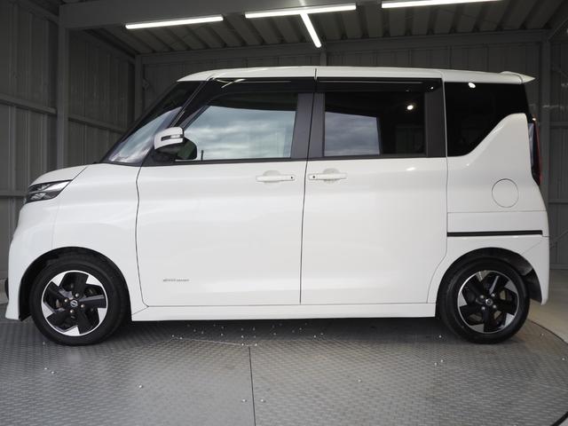 ルークス ハイウェイスター X ワンオーナー 禁煙車 純正SDナビ 両側ハンズフリーオートスライドドア 快適パックA アラウンドビューモニター エマージェンシーブレーキ VDC ソナー 車線逸脱警報 ETC スマートキー LEDヘッドライト 純正14インチアルミ(7枚目)