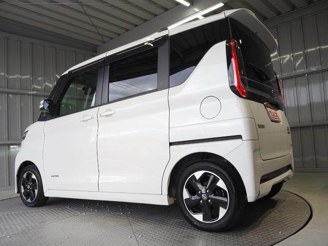ルークス ハイウェイスター X ワンオーナー 禁煙車 純正SDナビ 両側ハンズフリーオートスライドドア 快適パックA アラウンドビューモニター エマージェンシーブレーキ VDC ソナー 車線逸脱警報 ETC スマートキー LEDヘッドライト 純正14インチアルミ(50枚目)