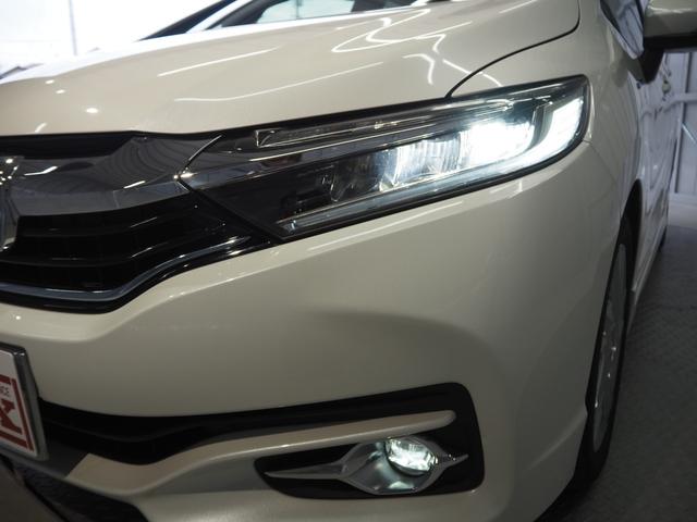 シャトル ハイブリッドZ ワンオーナー 禁煙車 ルーフレール ハーフレザー 前席シートヒーター 純正SDナビ バックカメラ コンフォートビューパッケージ ETC スマートキー2個 クルコン パドルシフト ECON LEDヘッドライト 純正16AW(11枚目)