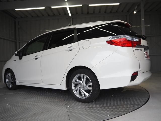 シャトル ハイブリッドZ ワンオーナー 禁煙車 ルーフレール ハーフレザー 前席シートヒーター 純正SDナビ バックカメラ コンフォートビューパッケージ ETC スマートキー2個 クルコン パドルシフト ECON LEDヘッドライト 純正16AW(54枚目)