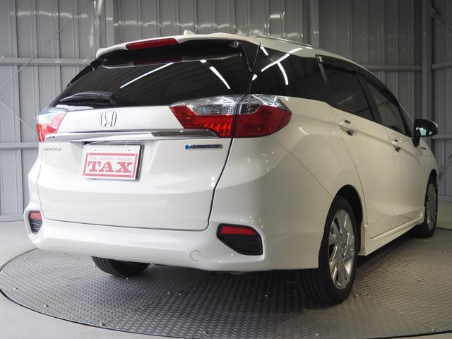 シャトル ハイブリッドZ ワンオーナー 禁煙車 ルーフレール ハーフレザー 前席シートヒーター 純正SDナビ バックカメラ コンフォートビューパッケージ ETC スマートキー2個 クルコン パドルシフト ECON LEDヘッドライト 純正16AW(57枚目)