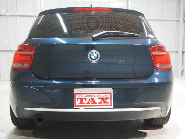 1シリーズ 116i スタイル 禁煙車 メーカーナビ CD DVD BT 社外前後ドラレコ ETC スマートキー2個 Aストップ キセノンヘッドライト 社外18インチアルミ 純正アルミ積込 保証書 取扱説明書(6枚目)