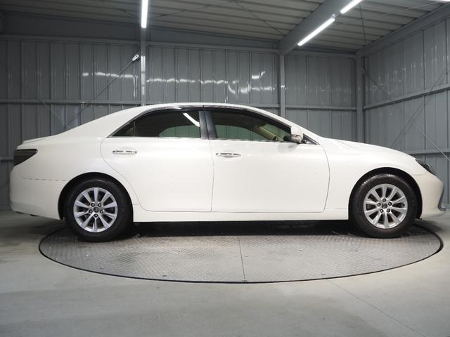 マークX 250G ワンオーナー 禁煙車 純正SDナビ バックカメラ セーフティセンス PCS LDA クリアランスソナー レーダークルーズ CD BT DTV ステアリングスイッチ 運転席電動シート ETC キセノンヘッドライト スマートキー2個 純正16インチアルミ(2枚目)