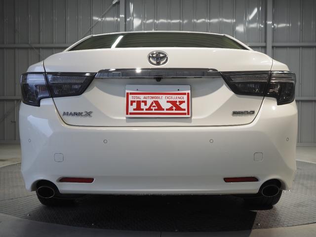 マークX 250G ワンオーナー 禁煙車 純正SDナビ バックカメラ セーフティセンス PCS LDA クリアランスソナー レーダークルーズ CD BT DTV ステアリングスイッチ 運転席電動シート ETC キセノンヘッドライト スマートキー2個 純正16インチアルミ(6枚目)