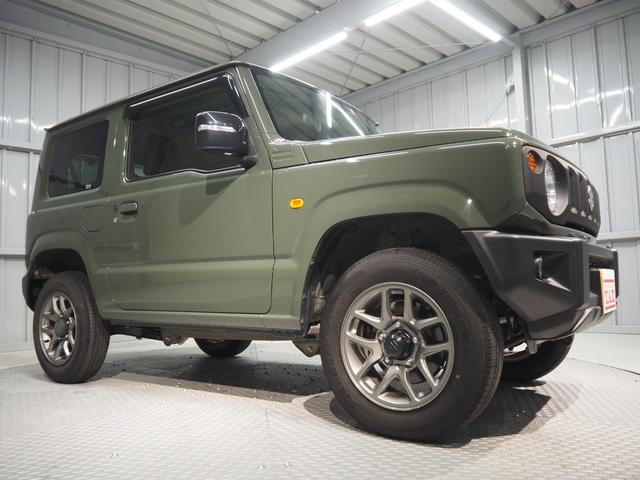 ジムニー XC ワンオーナー 禁煙車 背面タイヤ 背面タイヤカバー 純正SDナビ クルコン 前後ドラレコ ETC スマートキー2個 ステアリングスイッチ 前席シートヒーター ドアバイザー フロアマット LEDヘッドライト フォグ 純正16インチアルミ(55枚目)
