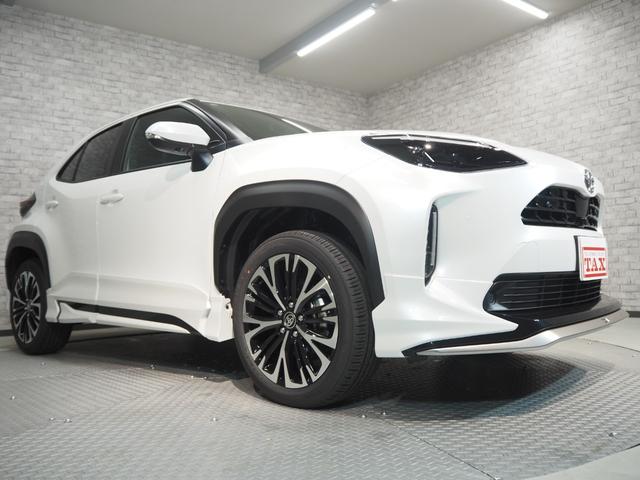 ヤリスクロス ハイブリッドZ モデリスタフルエアロ 登録済未使用車 禁煙車 純正DAナビ パノラミックビューモニター セーフティセンス クリアランスソナー Aハイビーム ETC2.0 スマートキー2個 ステアリングヒーター ハーフレザー 前席シートヒーター 運転席電動シート(55枚目)