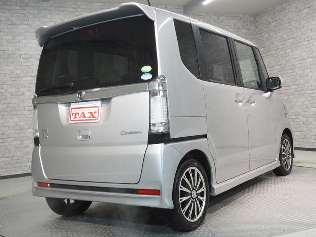 Ｎ－ＢＯＸカスタム Ｇ　ターボＳＳパッケージ　禁煙車　両側電動スライドドア　あんしんＰ　ターボパッケージ　Ａパッケージ　純正ＳＤナビ　バックカメラ　パドルシフト　ＣＴＢＡ　クルコン　ＥＣＯＮ　ステアリングスイッチ　ＥＴＣ　スマートキー２個　キセノン　純正１５インチアルミ（49枚目）