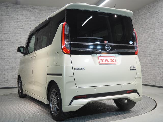 ルークス ハイウェイスター　Ｘ　ハンズフリースライドドア　純正ＳＤナビ　アラウンドビューモニター　エマージェンシーブレーキ　ＶＤＣ　ソナー　車線逸脱警報　ＥＴＣ　スマートキー２個　オートライト　社外１４インチＡＷ（4枚目）