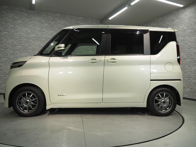 ルークス ハイウェイスター　Ｘ　ハンズフリースライドドア　純正ＳＤナビ　アラウンドビューモニター　エマージェンシーブレーキ　ＶＤＣ　ソナー　車線逸脱警報　ＥＴＣ　スマートキー２個　オートライト　社外１４インチＡＷ（7枚目）