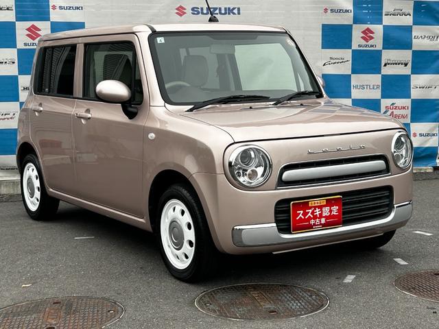 アルトラパンショコラ G 認定中古車 ワンオーナー 禁煙車 Bluetooth 純正ナビ バックカメラ エアバック 革巻きハンドル 合皮シート スマートキー アイドリングストップ ワンセグTV エアコン 取説 保証付き(2枚目)