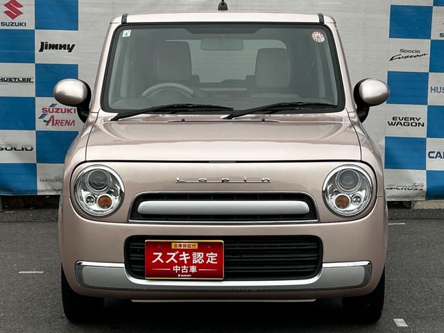 アルトラパンショコラ G 認定中古車 ワンオーナー 禁煙車 Bluetooth 純正ナビ バックカメラ エアバック 革巻きハンドル 合皮シート スマートキー アイドリングストップ ワンセグTV エアコン 取説 保証付き(7枚目)