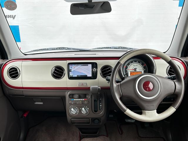 アルトラパンショコラ G 認定中古車 ワンオーナー 禁煙車 Bluetooth 純正ナビ バックカメラ エアバック 革巻きハンドル 合皮シート スマートキー アイドリングストップ ワンセグTV エアコン 取説 保証付き(20枚目)