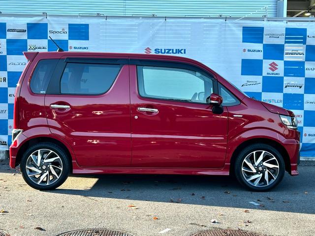 ワゴンＲカスタムＺ ハイブリッドＺＸ　ハイブリッドＺＸ（４名）　アイドリングＳＴＯＰ　キーフリーシステム　カーテンエアバック　盗難防止　シートヒータ　フルフラットシート　パワステ　エアコン　ＬＥＤランプ　ベンチシート　オートクルーズ（11枚目）